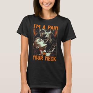 Dracula ist ein Schmerz im Neck, gotische Emo Girl T-Shirt