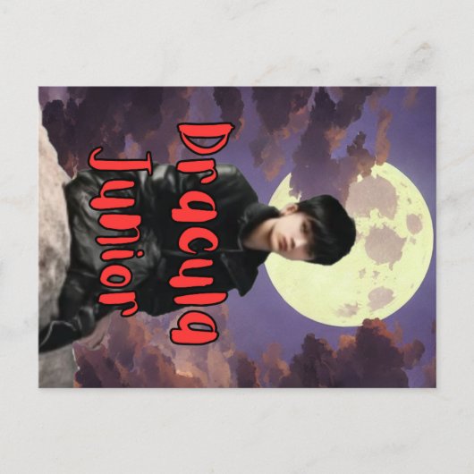 Dracula Junior Holiday Postkarte (Vorderseite)
