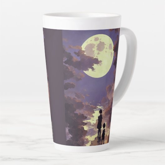 Dracula Junior Large Latte Tasse (Rechte Ecke)