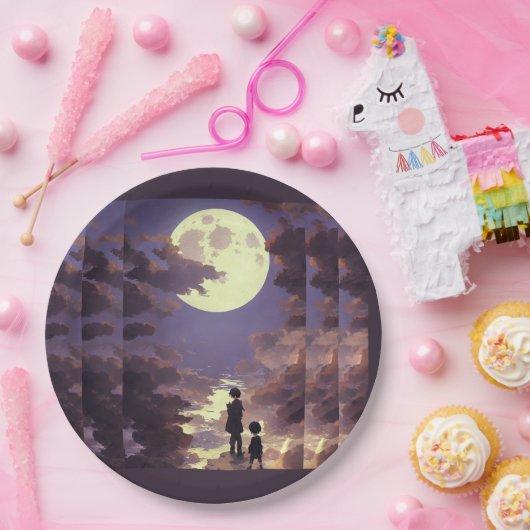 Dracula Junior Pappteller (Party)