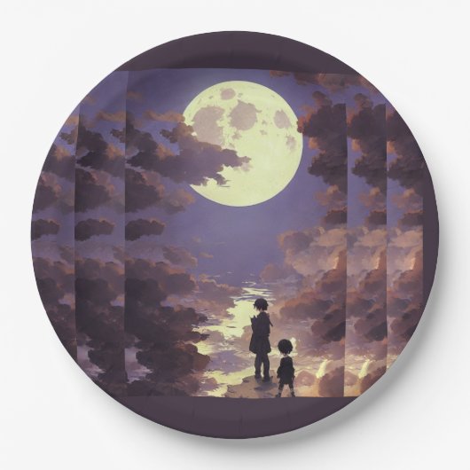 Dracula Junior Pappteller (Vorderseite)