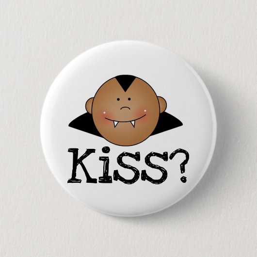 Dracula Kiss Button (Vorderseite)