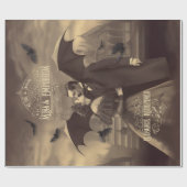 Dracula Kissing Myna Bram Stoker Inspiriert Embrac Geschenkpapier (Flach)