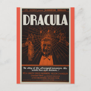 Dracula - Klassischer Film Postkarte