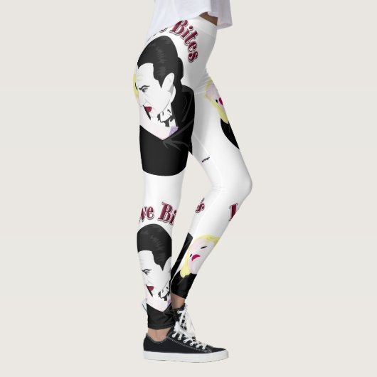 Dracula, Liebe Bites Leggings (Rechts)