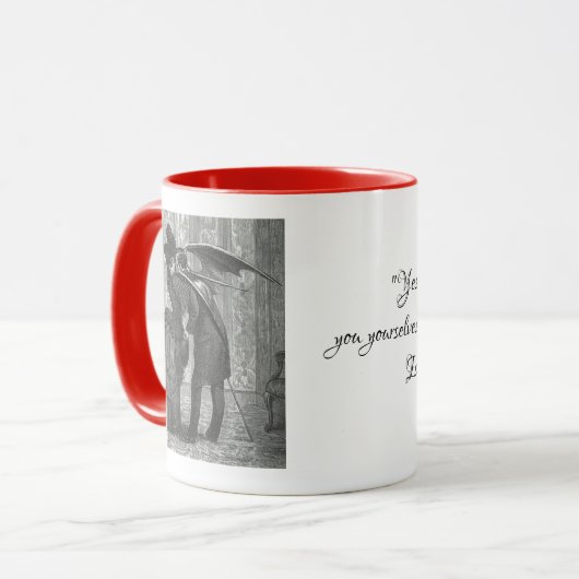 Dracula Liebe Tasse (Vorderseite Links)