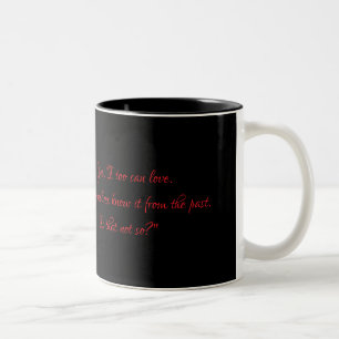 Dracula-Liebes-Tasse Zweifarbige Tasse