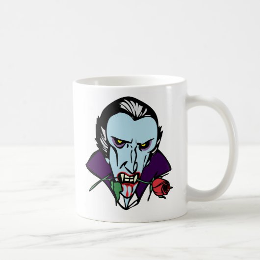 DRACULA MIT ROSE KAFFEETASSE (Rechts)