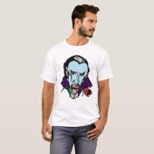 DRACULA MIT ROSE T-Shirt (Vorne ganz)