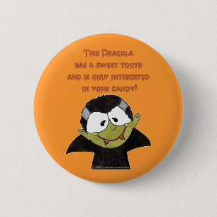 Dracula mit Sweet Tooth Button
