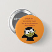 Dracula mit Sweet Tooth Button (Vorne & Hinten)