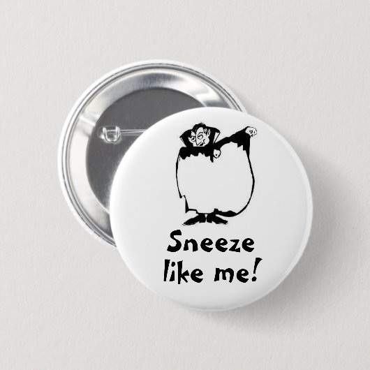 Dracula-Niesen Button (Vorne & Hinten)