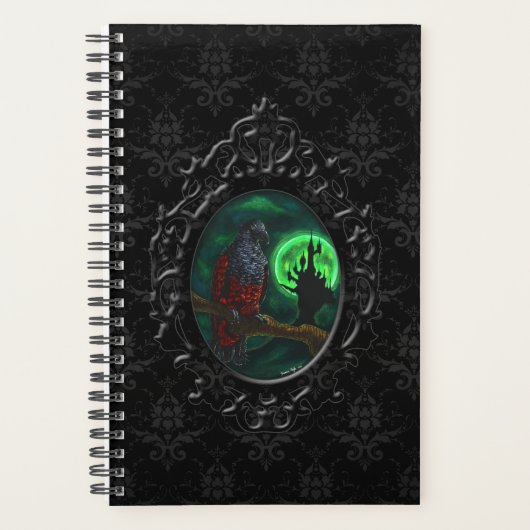 Dracula Parrot Planner Planer (Vorderseite)