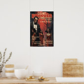Dracula Plakat Alt Gothic Vampir Horror (Küche)