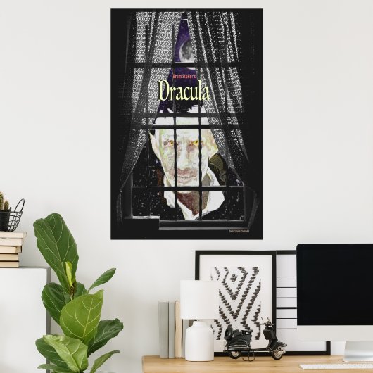Dracula Poster (Heimbüro)