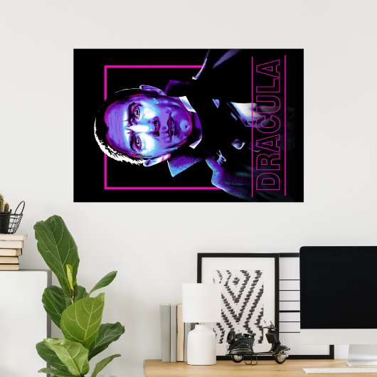 Dracula Poster (Heimbüro)