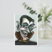 Dracula Postkarte (Stehend Vorderseite)