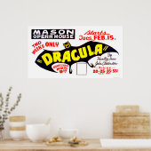 Dracula Präsentation 1938 WPA Poster (Küche)