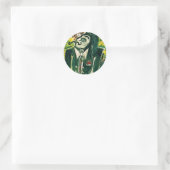 DRACULA RUNDER AUFKLEBER (Tasche)