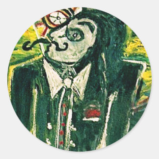 DRACULA RUNDER AUFKLEBER