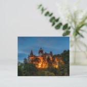 Dracula Schloss Bran in Rumänien Postkarte (Stehend Vorderseite)