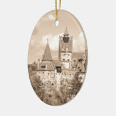 Dracula-Schloss in Siebenbürgen, Rumänien Keramikornament (Links)