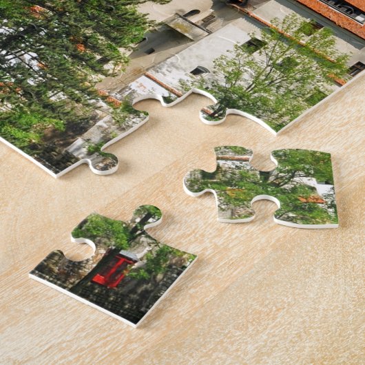 Dracula-Schloss in Siebenbürgen, Rumänien Puzzle (Seite)