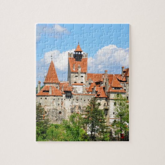 Dracula-Schloss in Siebenbürgen, Rumänien Puzzle (Vertikal)