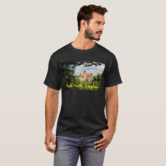 Dracula-Schloss in Siebenbürgen, Rumänien T-Shirt (Vorne ganz)