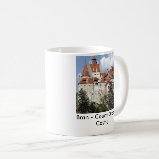 Dracula-Schloss-Tasse Kaffeetasse (VorderseiteRechts)