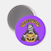 Dracula Skull Magnet (Vorderseite/Rückseite)