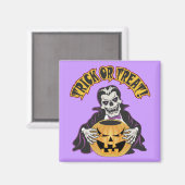 Dracula Skull Magnet (Vorderseite/Rückseite)