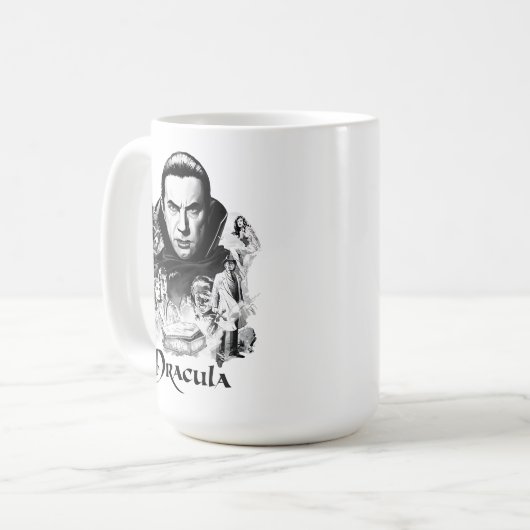 Dracula-Tasse Kaffeetasse (Vorderseite Links)
