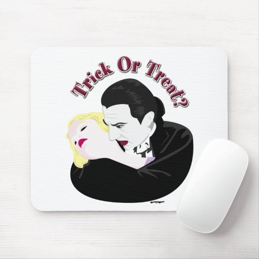 Dracula, Trick oder Behandlung? Mousepad (Mit Mouse)