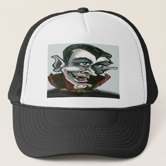 Dracula Truckerkappe (Vorderseite)