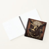 Dracula und Viktorianisches Halloween Gastbuch Notizblock (Innenseite)