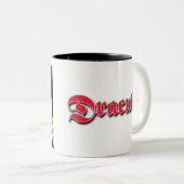 Dracula V1 Design Kaffeemaschine Tasse (VorderseiteRechts)