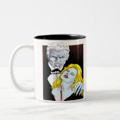Dracula V1 Design Kaffeemaschine Tasse (Links)
