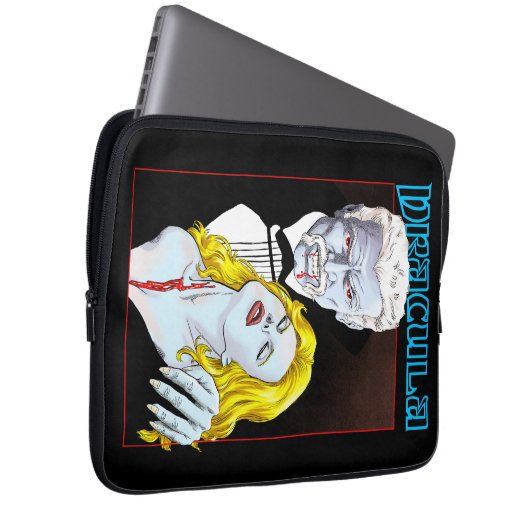 Dracula V1 Design Notebook-Hülle Laptopschutzhülle (Vorne Rechts)