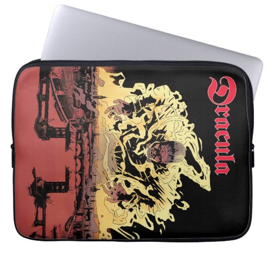 Dracula V2 Design Notebook-Hülle Laptopschutzhülle (Vorderseite)