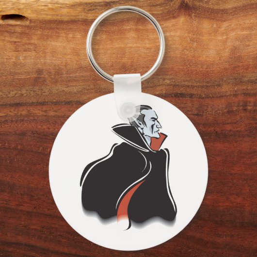 Dracula-Vampir Schlüsselanhänger (Vorderseite)