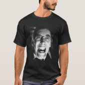 Dracula Vampire Christopher Lee Classic T-Shirt (Vorderseite)