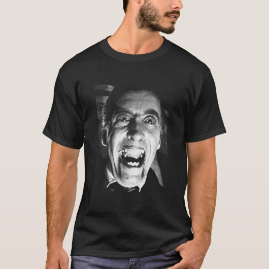 Dracula Vampire Christopher Lee Classic T-Shirt (Vorderseite)