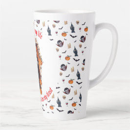 🧛 ‍ ♂️ Dracula Vampire Halloween Tasse 🎃 White