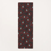 Dracula Vampire Spooky Halloween Gothic Yoga matte (Vorderseite)