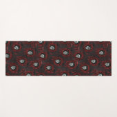 Dracula Vampire Spooky Halloween Gothic Yoga matte (Vorderseite (Horizontal))