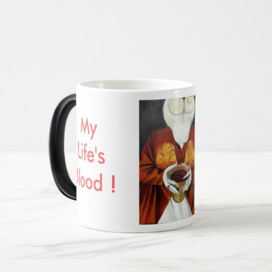 Dracula Verwandlungstasse (Vorderseite Links)