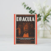 Dracula - Vintager Film Postkarte (Stehend Vorderseite)