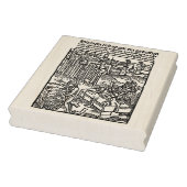 Dracula [ Vlad Tepes ] Holzschnitt Gummistempel (Stempel)