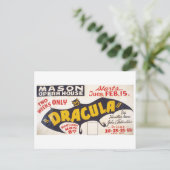 Dracula von Hamilton Deane - 1938 Postkarte (Stehend Vorderseite)